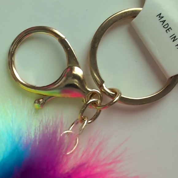 Vibrant Purple and Pink Key Card Holder - Picture 2 of 4